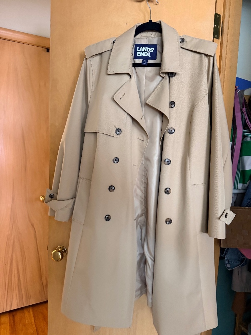 New Lands End Rain Coat